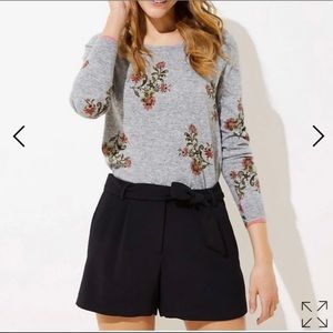 NWT Loft Petite Tie Waist Shorts XXS